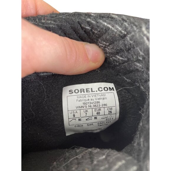 Sorel Women's 9 Whitney II Short Lace Up Tan Winter Hiking Boots Gorpcore - Picture 11 of 11